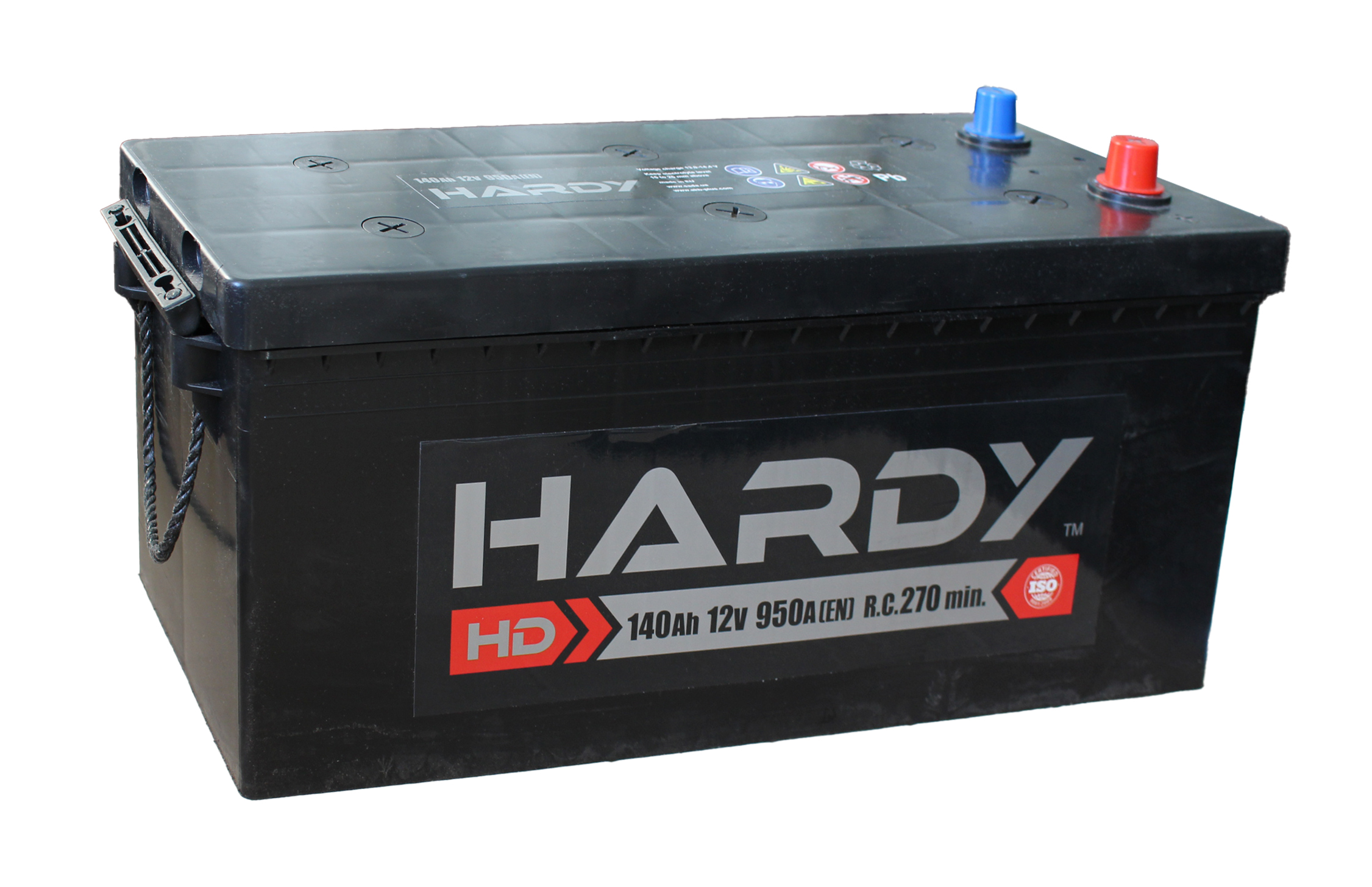 Батареї акумуляторні свинцеві стартерні 6СТ-140Аз (3) HARDY